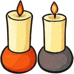 three candles with a candle on top.jpg